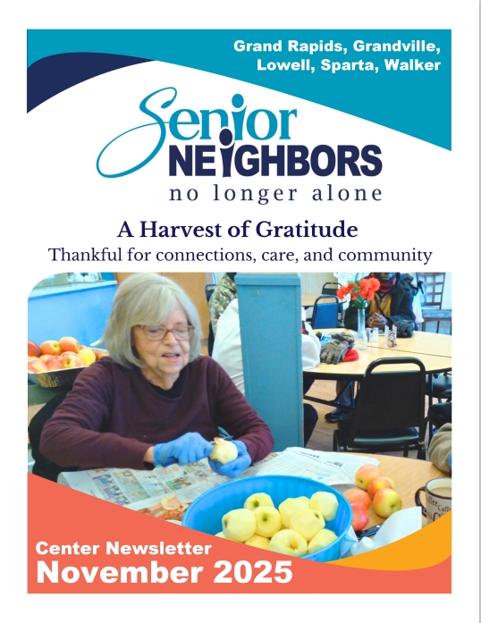 November 2025 Senior Center Newsletter