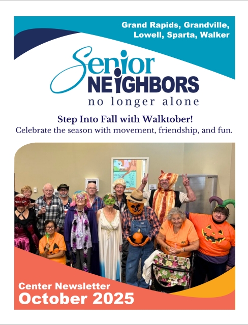 October 2025 Senior Center Newsletter
